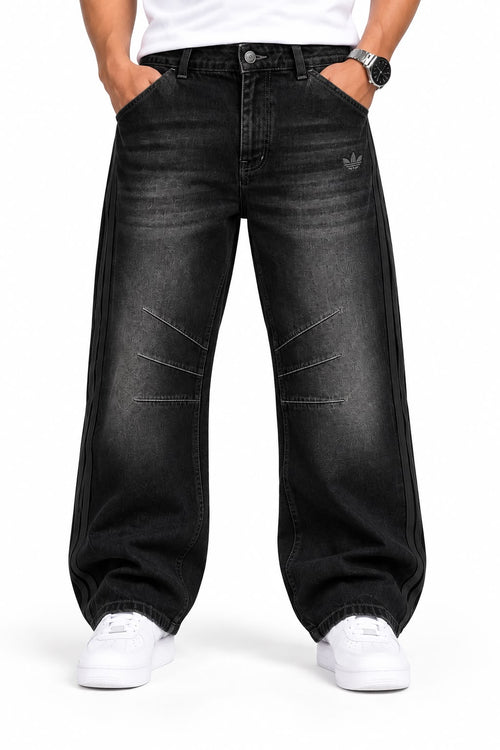 جينز باجي سبورت يوزد – Baggy Sport Washed Jeans