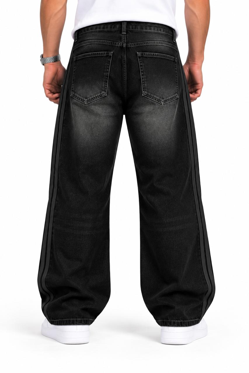 جينز باجي سبورت يوزد – Baggy Sport Washed Jeans
